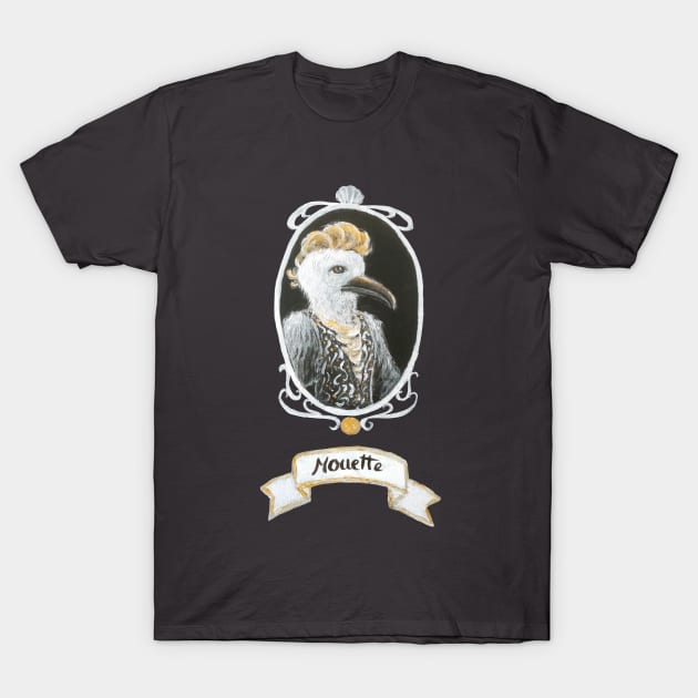 Earl Mouette, victorian portrait T-Shirt by Cleyvonslay